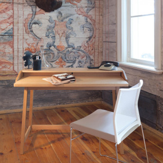 ST James Compact Writing Desk (Oak)